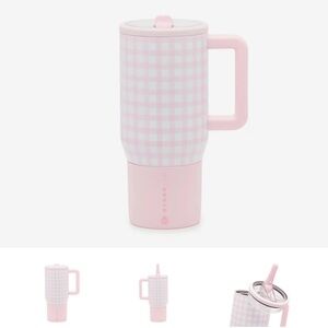 Pink Gingham 20oz Hydrojug